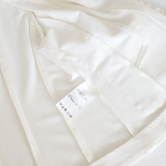 NWT MARC CAIN Light Cream Summer Blazer - Picture 9 of 9